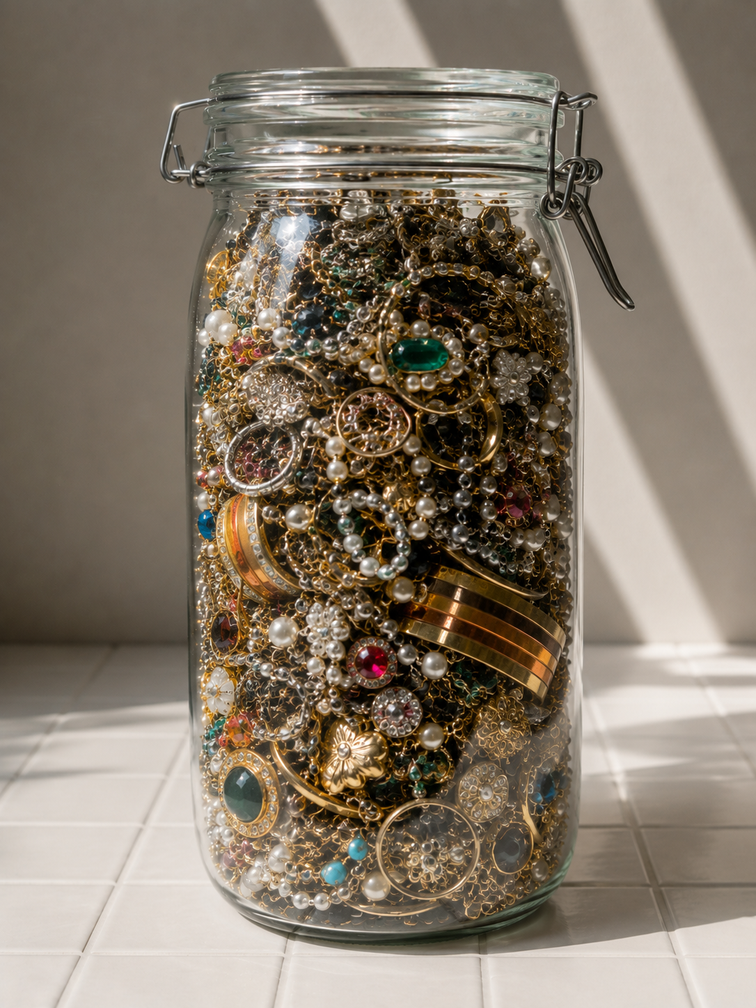 🤯The “Are You Crazy?!” Jar – 100 Vintage Pieces