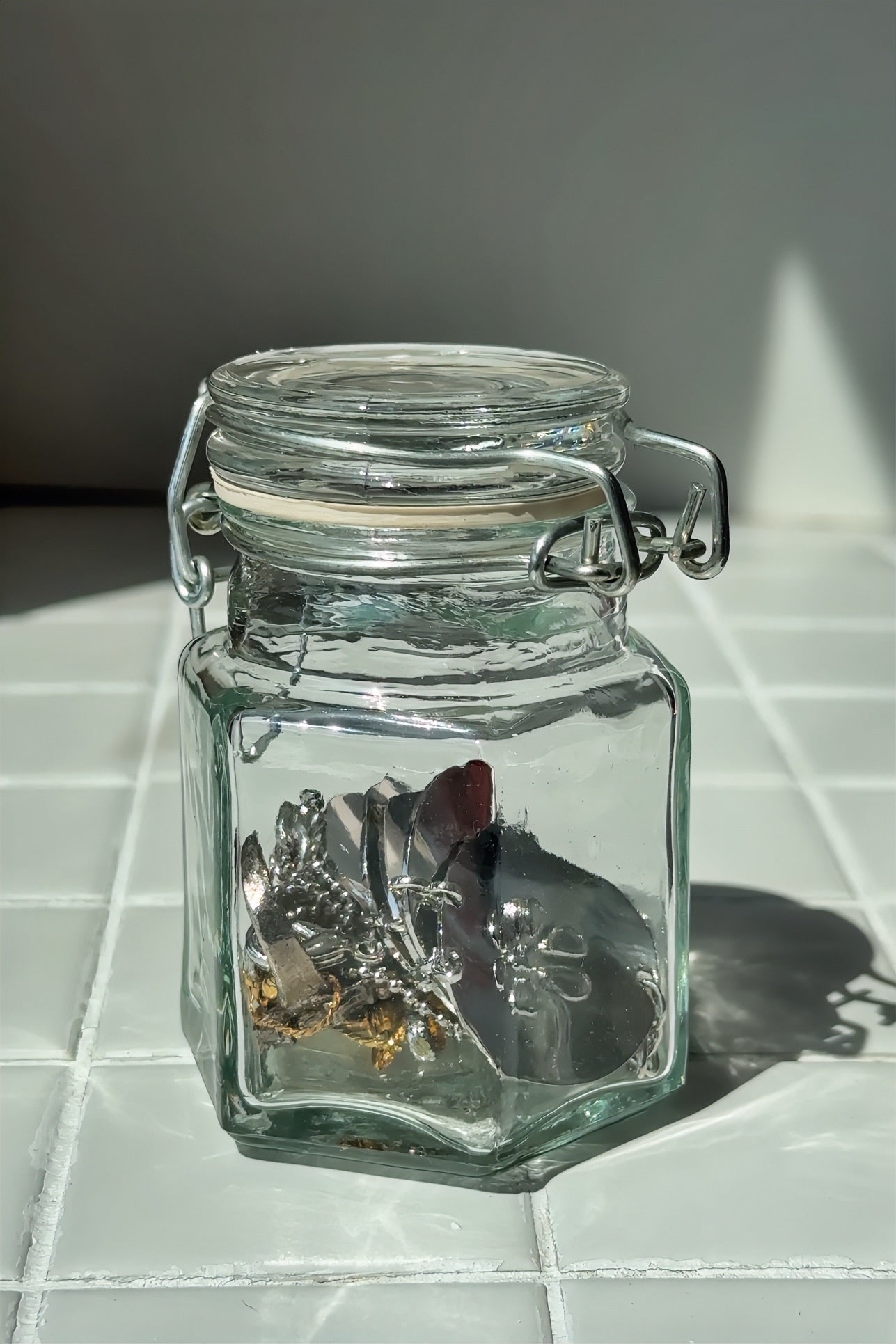 🥹Mini Mini Vintage Jewellery Jar – 5 Pieces